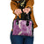 Pink Polynesian Tribal Frangipani Tropical Vibe Shoulder Handbag