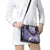 Violet Polynesian Tribal Frangipani Tropical Vibe Shoulder Handbag