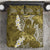 Gold Polynesian Tribal Frangipani Tropical Vibe Bedding Set