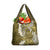 Gold Polynesian Tribal Frangipani Tropical Vibe Grocery Bag