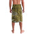 Gold Polynesian Tribal Frangipani Tropical Vibe Lavalava