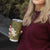 Gold Polynesian Tribal Frangipani Tropical Vibe Tumbler Cup