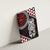 Red Aotearoa Niho Taniwha Canvas Wall Art Maori Mythology Tooth - Taniko Motifs