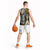 Yellow Aotearoa Niho Taniwha Basketball Jersey Maori Mythology Tooth - Taniko Motifs - Polynesian Pride