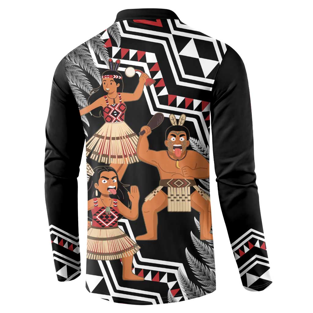Aotearoa Kapa Haka Button Sweatshirt 2025 Festival - Traditional Maori Dance