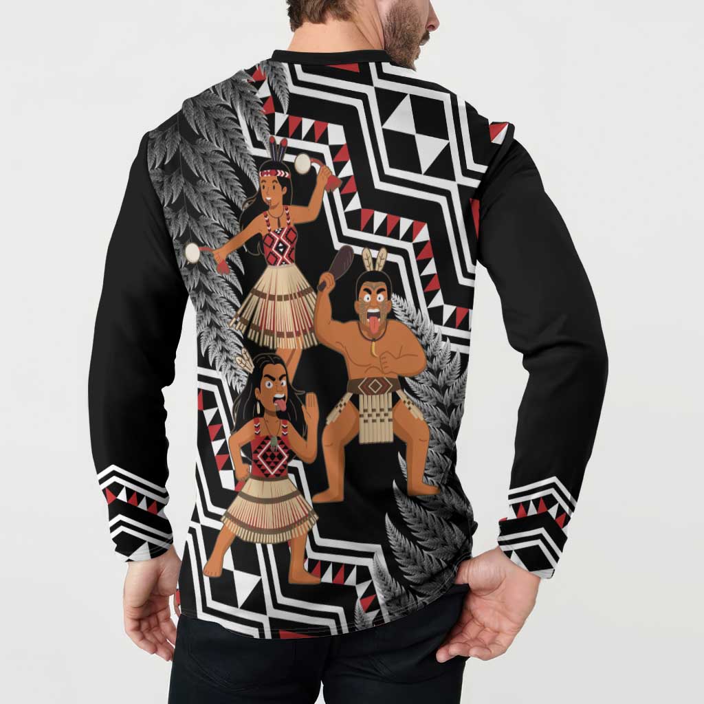 Aotearoa Kapa Haka Button Sweatshirt 2025 Festival - Traditional Maori Dance