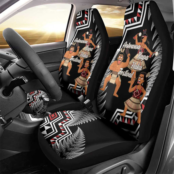MAORI KOWHAIWHAI MIX CAR SEAT COVER UNIVERSAL FIT main image 1