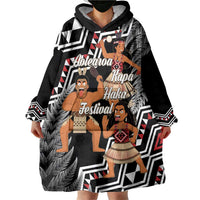 Aotearoa Kapa Haka Wearable Blanket Hoodie 2025 Festival - Traditional Maori Dance