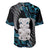 Aotearoa Taniko Paua Shell With Hei Tiki Baseball Jersey