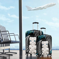 Aotearoa Taniko Paua Shell With Hei Tiki Luggage Cover