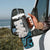 Aotearoa Taniko Paua Shell With Hei Tiki Tumbler With Handle