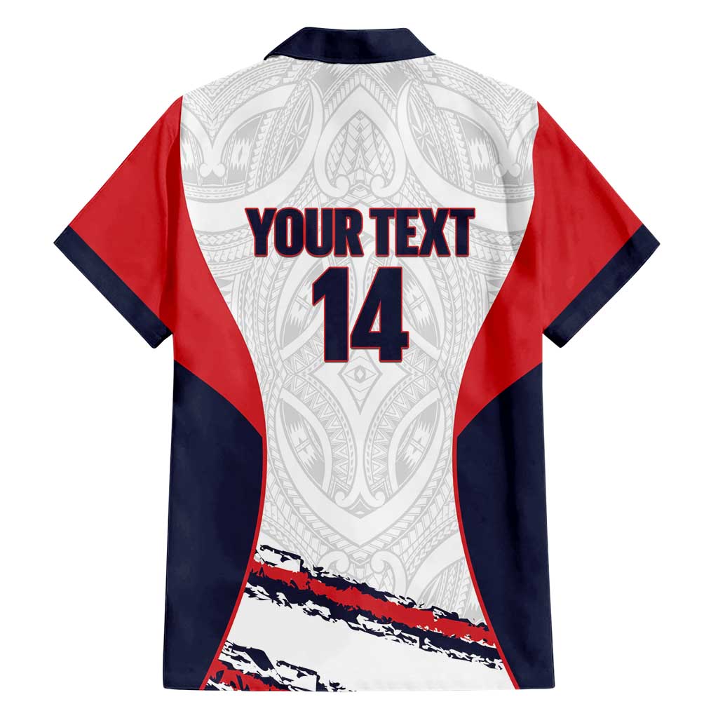 AS Venus Tahiti Football Custom Hawaiian Shirt Go Champions Polynesian Pattern