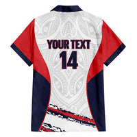 AS Venus Tahiti Football Custom Hawaiian Shirt Go Champions Polynesian Pattern