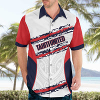 AS Venus Tahiti Football Custom Hawaiian Shirt Go Champions Polynesian Pattern