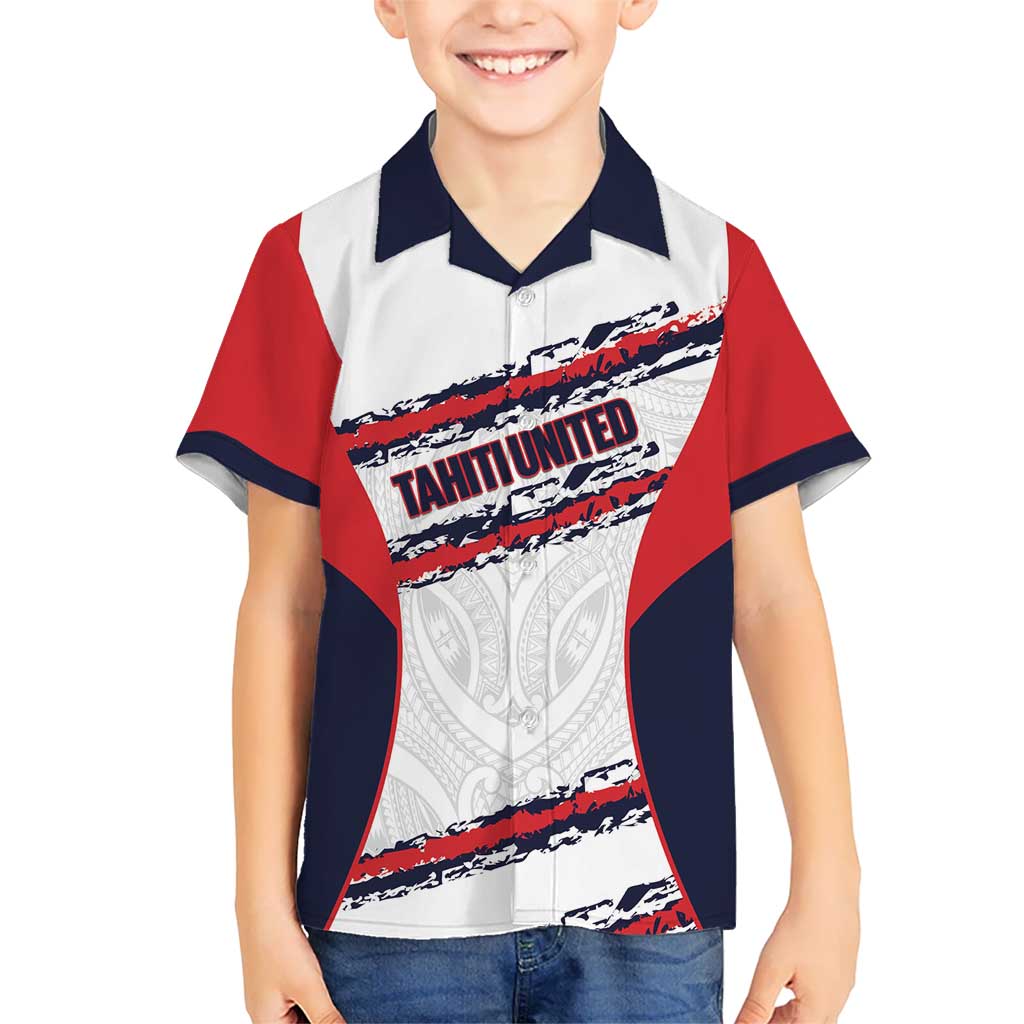 AS Venus Tahiti Football Custom Hawaiian Shirt Go Champions Polynesian Pattern