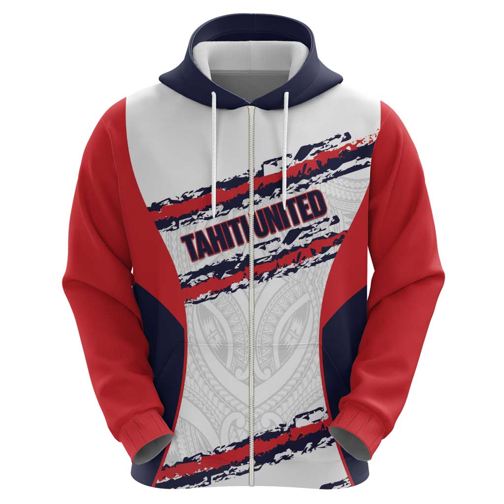 AS Venus Tahiti Football Custom Hoodie Go Champions Polynesian Pattern