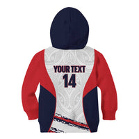 AS Venus Tahiti Football Custom Kid Hoodie Go Champions Polynesian Pattern