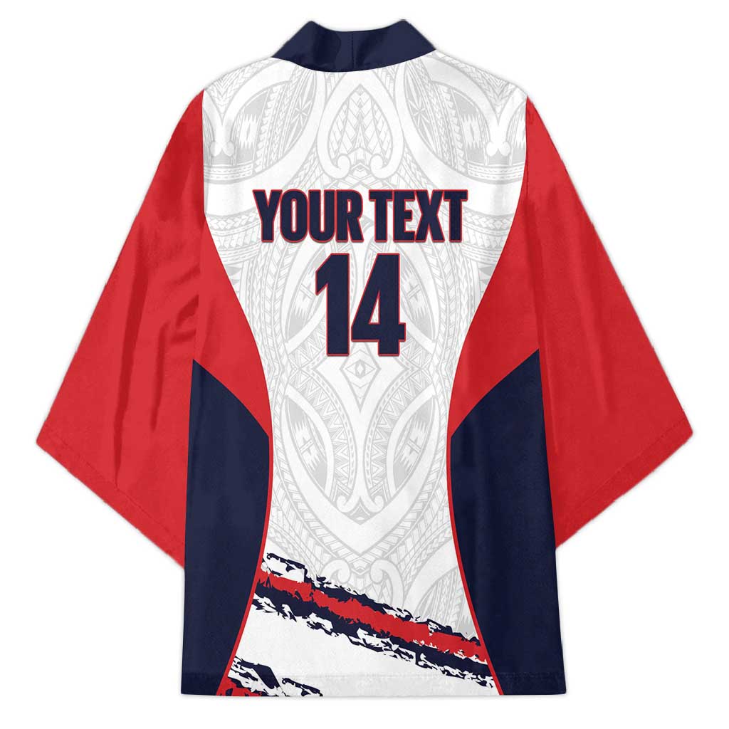 AS Venus Tahiti Football Custom Kimono Go Champions Polynesian Pattern