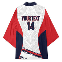 AS Venus Tahiti Football Custom Kimono Go Champions Polynesian Pattern