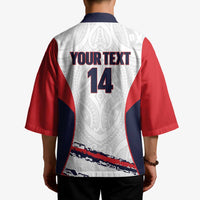 AS Venus Tahiti Football Custom Kimono Go Champions Polynesian Pattern