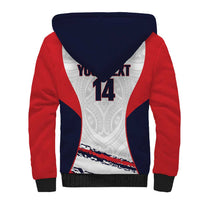 AS Venus Tahiti Football Custom Sherpa Hoodie Go Champions Polynesian Pattern