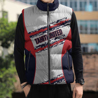 AS Venus Tahiti Football Custom Sleeveless Puffer Jacket Go Champions Polynesian Pattern