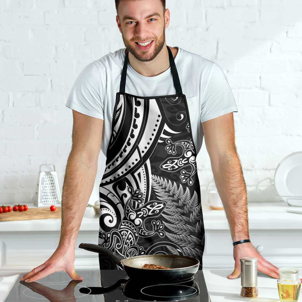 New Zealand Lizard Apron Silver Fern Aotearoa Maori - Polynesian Pride