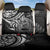 New Zealand Lizard Back Car Seat Cover Silver Fern Aotearoa Maori LT14