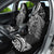 New Zealand Lizard Car Seat Cover Silver Fern Aotearoa Maori