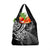 New Zealand Lizard Grocery Bag Silver Fern Aotearoa Maori
