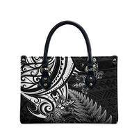 New Zealand Lizard Leather Bag Silver Fern Aotearoa Maori - Polynesian Pride