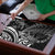 New Zealand Lizard Puzzle Silver Fern Aotearoa Maori - Polynesian Pride