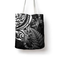 New Zealand Lizard Tote Bag Silver Fern Aotearoa Maori - Polynesian Pride