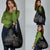 Custom New Zealand Haka Rugby Grocery Bag Pacific Go Black Silver Fern