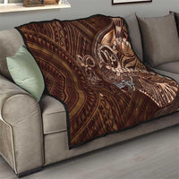 Personalised Polynesia Zodiac Capricorn Quilt Galaxy Polynesian Pattern Chest Tattoo Style