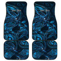 Personalised Polynesia Zodiac Pisces Car Mats Galaxy Polynesian Pattern Chest Tattoo Style