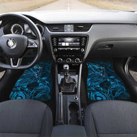 Personalised Polynesia Zodiac Pisces Car Mats Galaxy Polynesian Pattern Chest Tattoo Style
