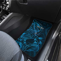Personalised Polynesia Zodiac Pisces Car Mats Galaxy Polynesian Pattern Chest Tattoo Style