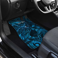 Personalised Polynesia Zodiac Pisces Car Mats Galaxy Polynesian Pattern Chest Tattoo Style