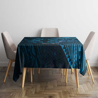 Personalised Polynesia Zodiac Pisces Tablecloth Galaxy Polynesian Pattern Chest Tattoo Style