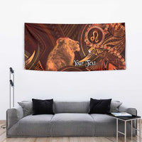 Personalised Polynesia Zodiac Leo Tapestry Galaxy Polynesian Pattern Chest Tattoo Style LT14 - Polynesian Pride