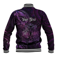 Personalised Polynesia Zodiac Virgo Baseball Jacket Galaxy Polynesian Pattern Chest Tattoo Style LT14 - Polynesian Pride