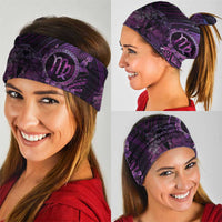 Personalised Polynesia Zodiac Virgo Neck Gaiter Galaxy Polynesian Pattern Chest Tattoo Style