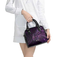 Personalised Polynesia Zodiac Virgo Shoulder Handbag Galaxy Polynesian Pattern Chest Tattoo Style