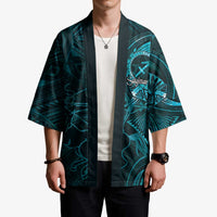 Personalised Polynesia Zodiac Sagittarius Kimono Galaxy Polynesian Pattern Chest Tattoo Style