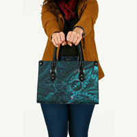 Personalised Polynesia Zodiac Sagittarius Leather Bag Galaxy Polynesian Pattern Chest Tattoo Style