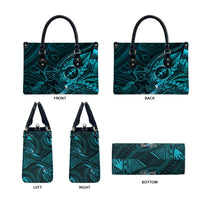 Personalised Polynesia Zodiac Sagittarius Leather Bag Galaxy Polynesian Pattern Chest Tattoo Style