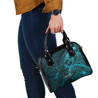 Personalised Polynesia Zodiac Sagittarius Shoulder Handbag Galaxy Polynesian Pattern Chest Tattoo Style LT14 - Polynesian Pride