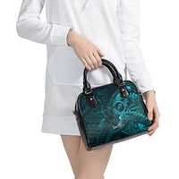 Personalised Polynesia Zodiac Sagittarius Shoulder Handbag Galaxy Polynesian Pattern Chest Tattoo Style LT14 - Polynesian Pride