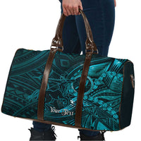 Personalised Polynesia Zodiac Sagittarius Travel Bag Galaxy Polynesian Pattern Chest Tattoo Style